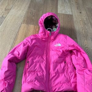 The North Face Fuchsia Hooded Jacket
